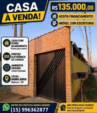 Casa Residencial Bairro Jerivá